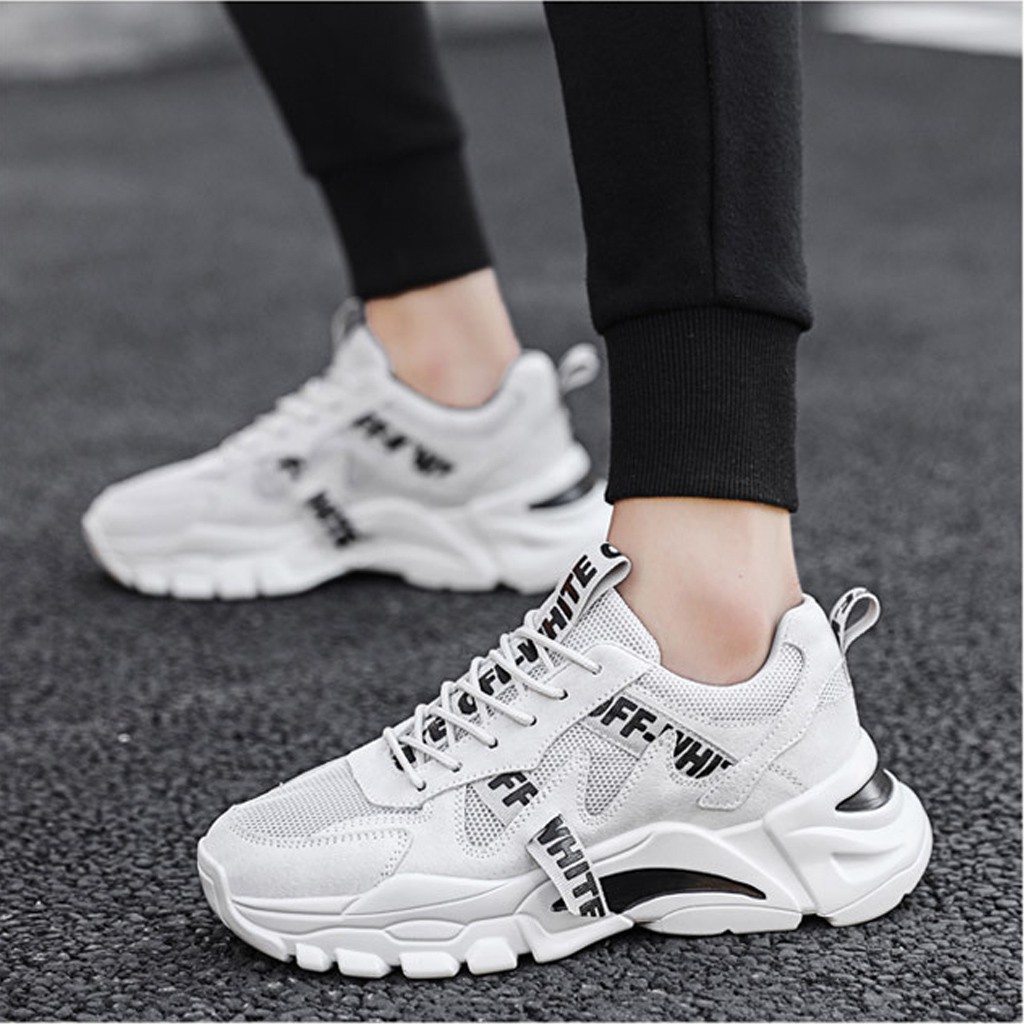 Giày Thể Thao Nam MS19 Giày Sneaker Nam Có Đế Tăng Chiều Cao Phong Cách Thời Trang Siêu Ngầu Siêu Chất ( Size 39 - 43 )