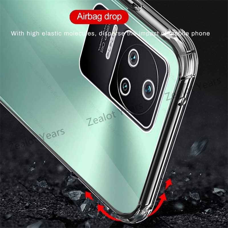 Ốp Điện Thoại TPU Silicon Mềm Trong Suốt Chống Sốc Cho Xiaomi POCO Pocco F4 5G PocoF4 Redmi K40S