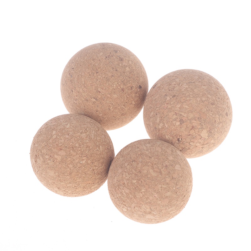 Bộ 2 Nút Bần Gỗ Tròn 55 / 61mm Trang Trí Chai Rượu Vang