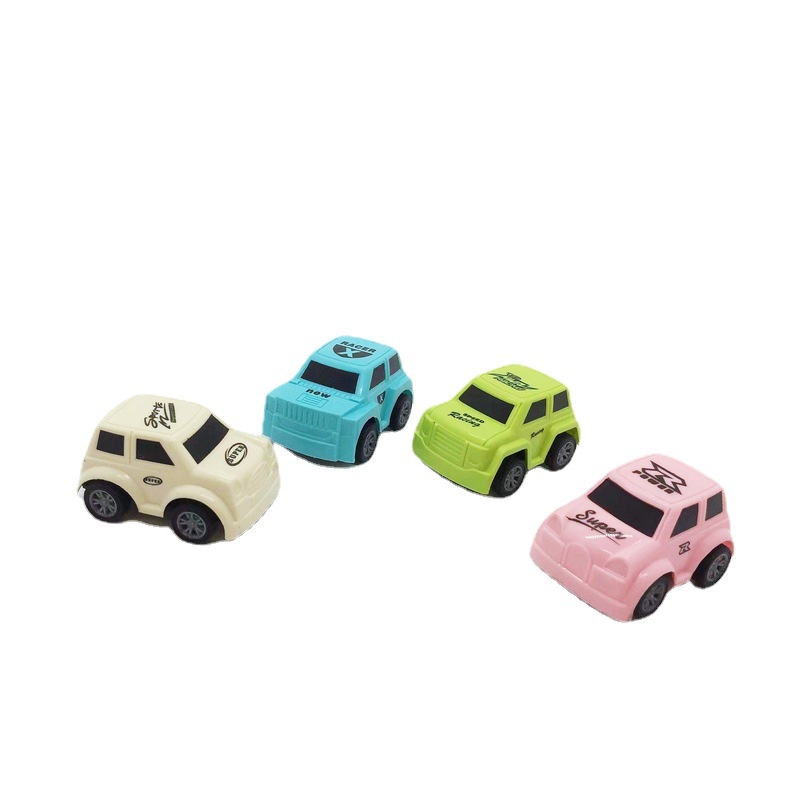 Xe Ô tô mini chạy cót - Xe oto đồ chơi cho bé - Nhựa ABS an toàn