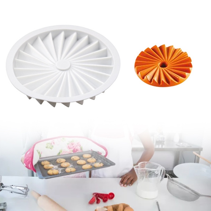 Khuôn Silicone 6 Ngăn Chuyên Dụng Cho Làm Bánh Mousse
