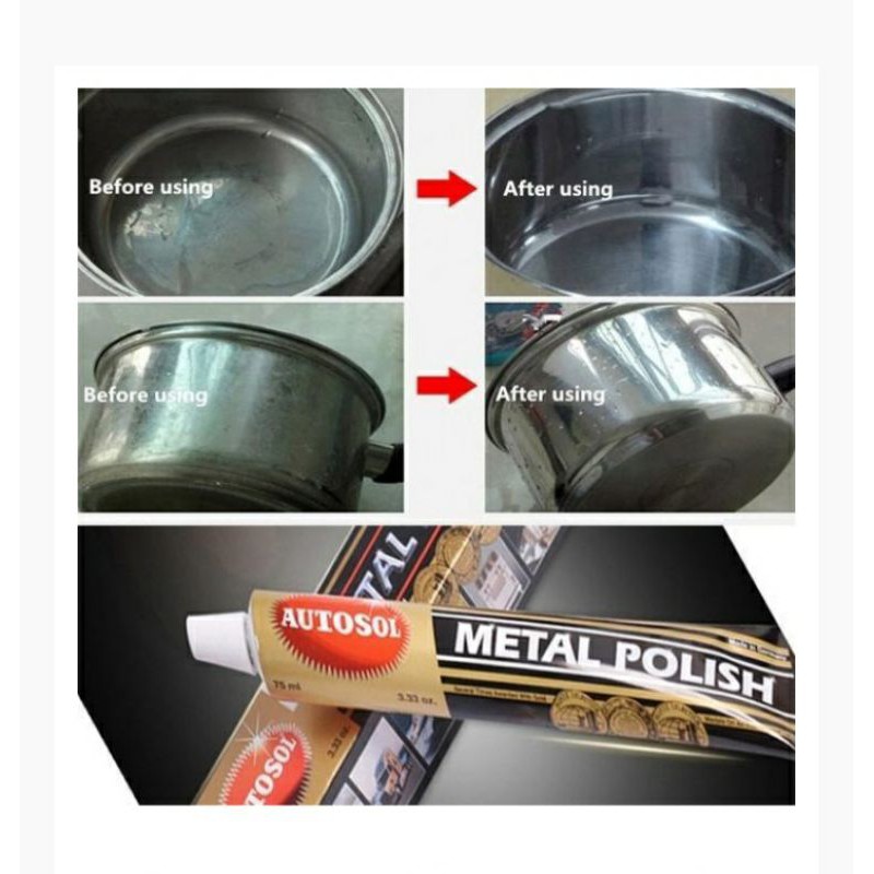 Kem Đánh Bóng Kim Loại Autosol Metal Polish