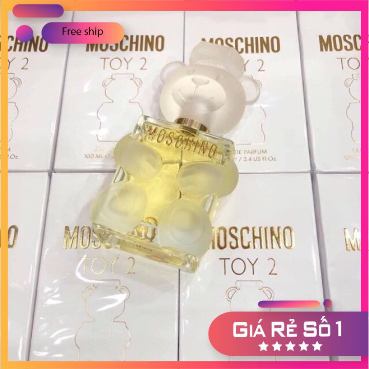 [CHÍNH HÃNG] Nước hoa nữ phong cách trẻ trung Moschino Toy 2 hương kẹo ngọt dành cho học sinh,sinh viên | [Mẫu thử 1Oml]