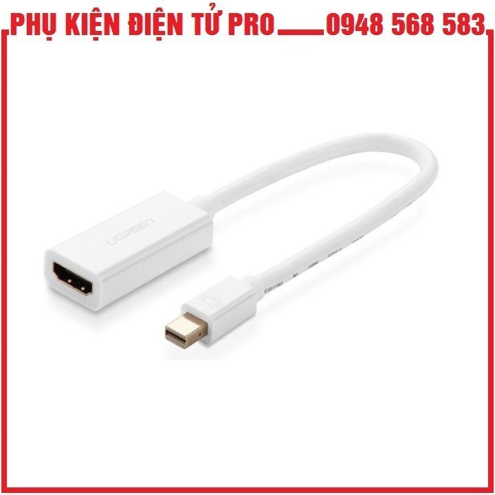 Dây Chuyển Tín Hiệu Mini Displayport To Hdmi Ugreen 10460/10461 - Cable Mini Dp To Hdmi Ugreen 10460/10461