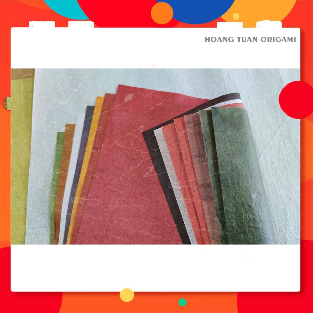 Giấy Papyrus B2 2 màu, giấy dó Ai Cập, gói quà đỉnh cao