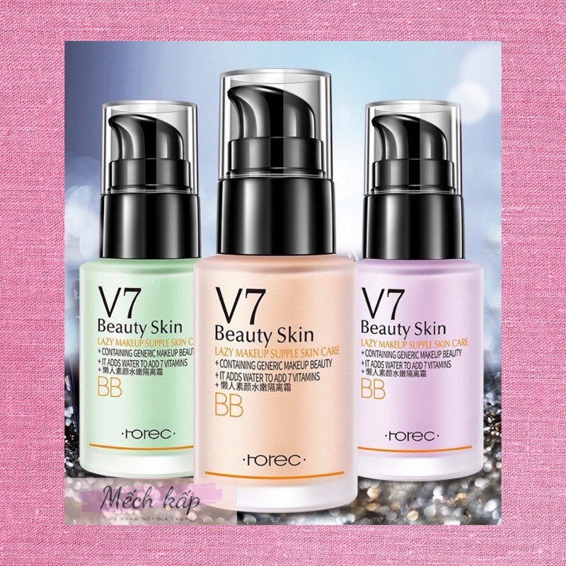 [BIOAQUA]kem nền bb cream che khuyết điểm và làm sáng da v7
