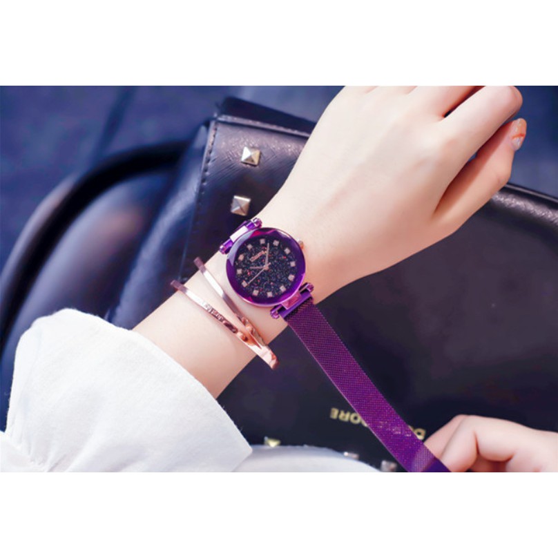 [QUÁ HOT] ĐỒNG HỒ NỮ DÂY NAM CHÂM DÂY LỤA ULZZANG SIÊU SANG CHẢNH CỰC ĐẸP | BigBuy360 - bigbuy360.vn