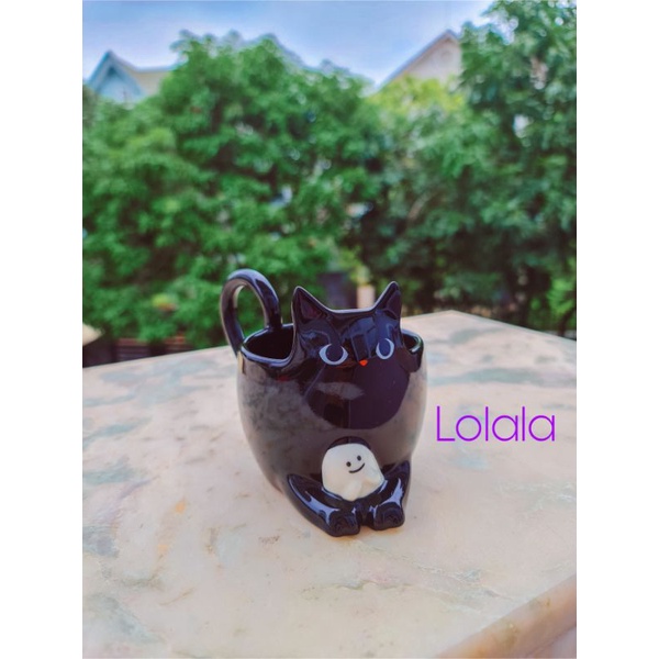 Cốc Starbucks Black Cat Halloween 2021