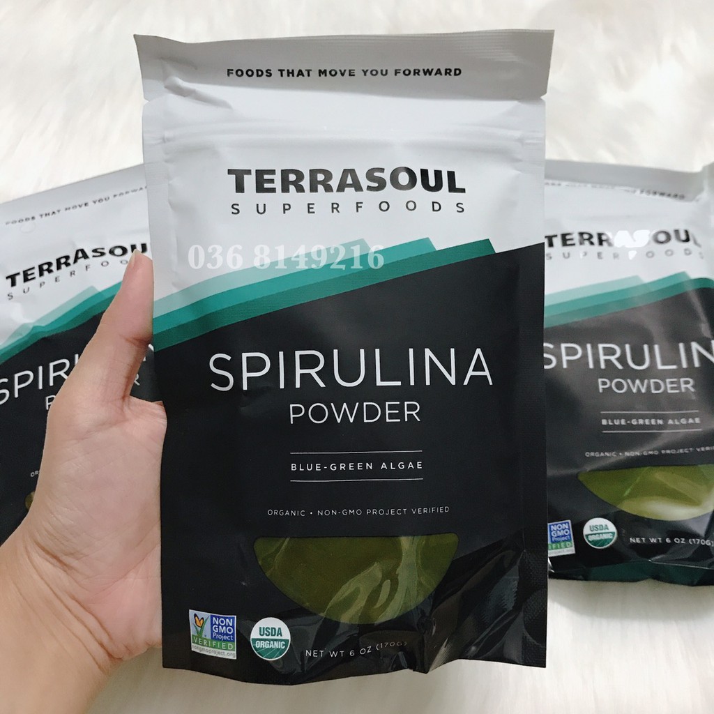 BỘT TẢO HỮU CƠ TERRASOUL 170gr