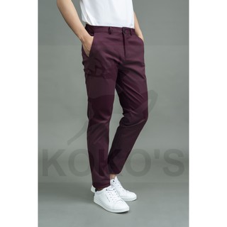 COMBO 2 QUẦN KAKI NAM MÀU ĐỎ ĐÔ