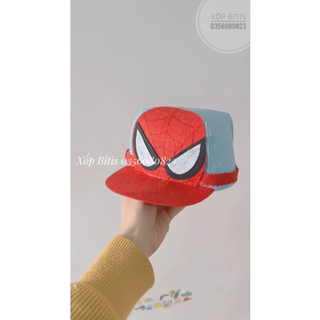 Mũ nỉ đồ dùng mầm non - góc bản thân, góc bán hàng