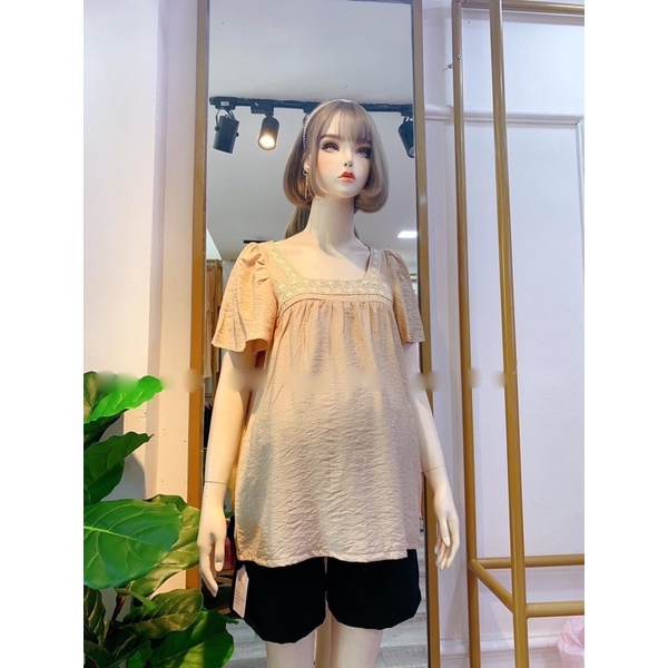 Áo bầu và sau sinh có khoá kéo bé ti