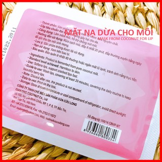 Miếng Lẻ Dùng Thử Mặt Nạ Dừa Cửu Long Dành Cho Môi