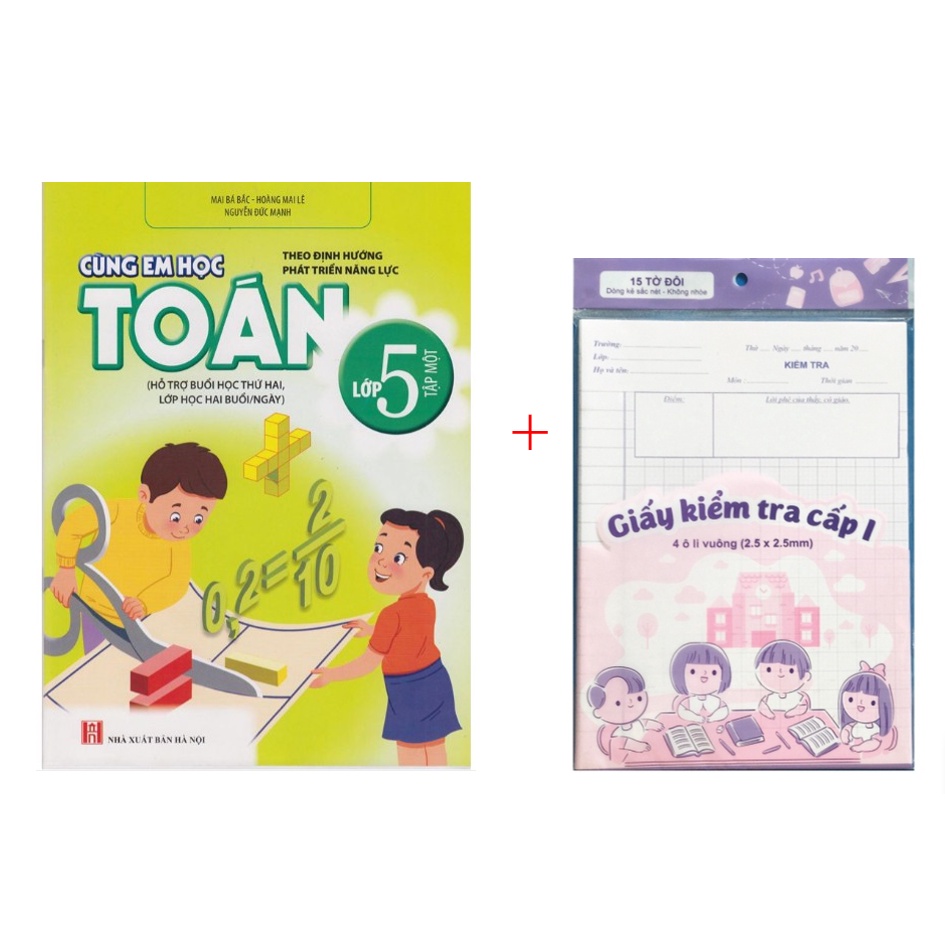Sách - Cùng Em Học Toán 5 tập 1