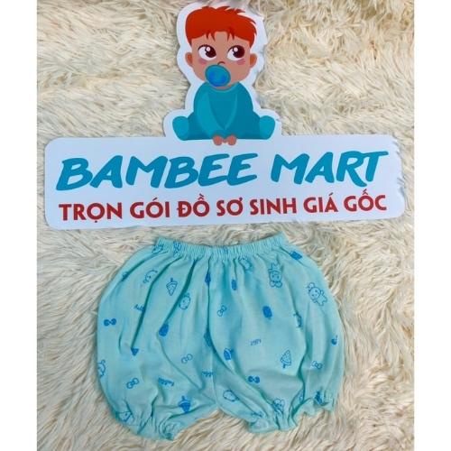 Quần chục cho bé gái chất cotton 100% siêu mềm nhiều họa tiết đáng yêu QC03 BamBeeMart
