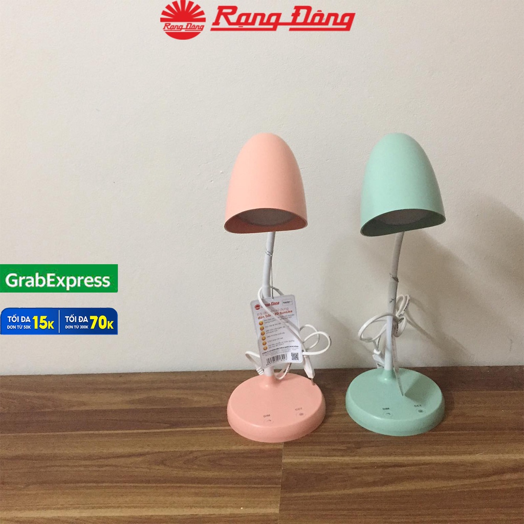 Đèn học cho bé để bàn đẹp cảm ứng rạng đông , Đèn bàn led bảo vệ thị lực RD-RL-38.PLUS 6W