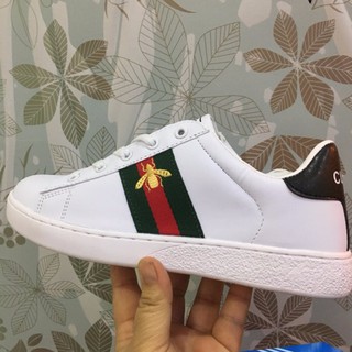 Giày adidas Cucci trắng gót đen