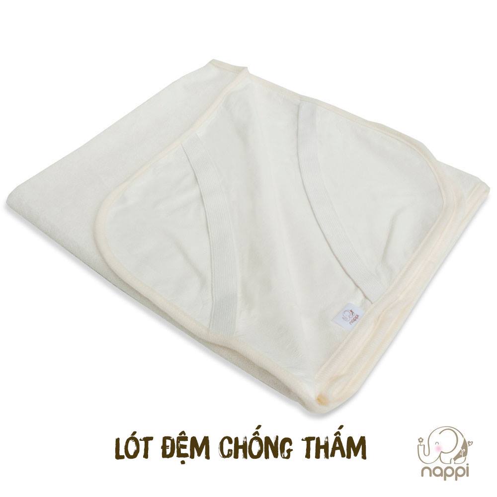 MIẾNG TẤM LÓT CHỐNG THẤM NAPPI CHO BÉ SƠ SINH SIZE M,L