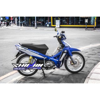 Tem Trùm Sirius Xanh Trắng Đơn giản