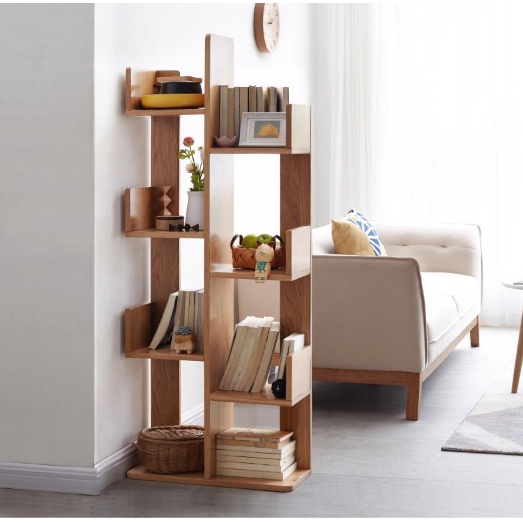 Kệ Sách Gỗ Trang Trí Để Đồ 7 Tầng - Nội Thất Gcon