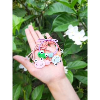 Dây buộc tóc con ếch siêu cute đáng yêu