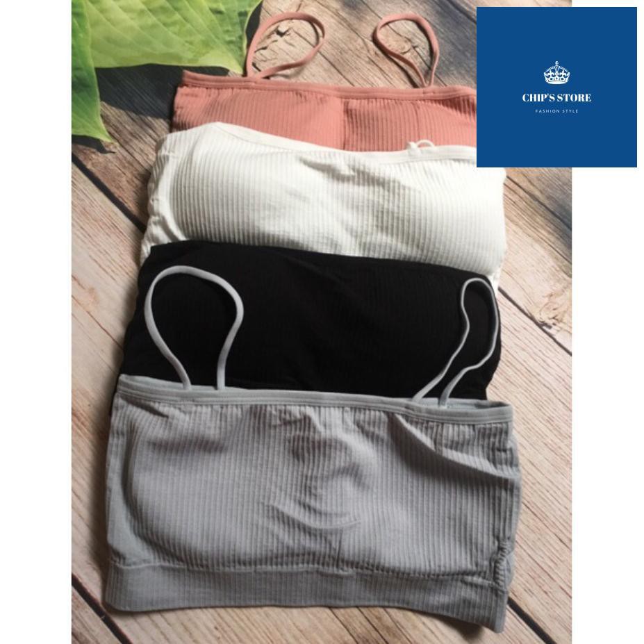 ÁO BRA THUN TĂM, QUÂY GÂN CÓ DÂY DỄ THƯƠNG A09 | BigBuy360 - bigbuy360.vn