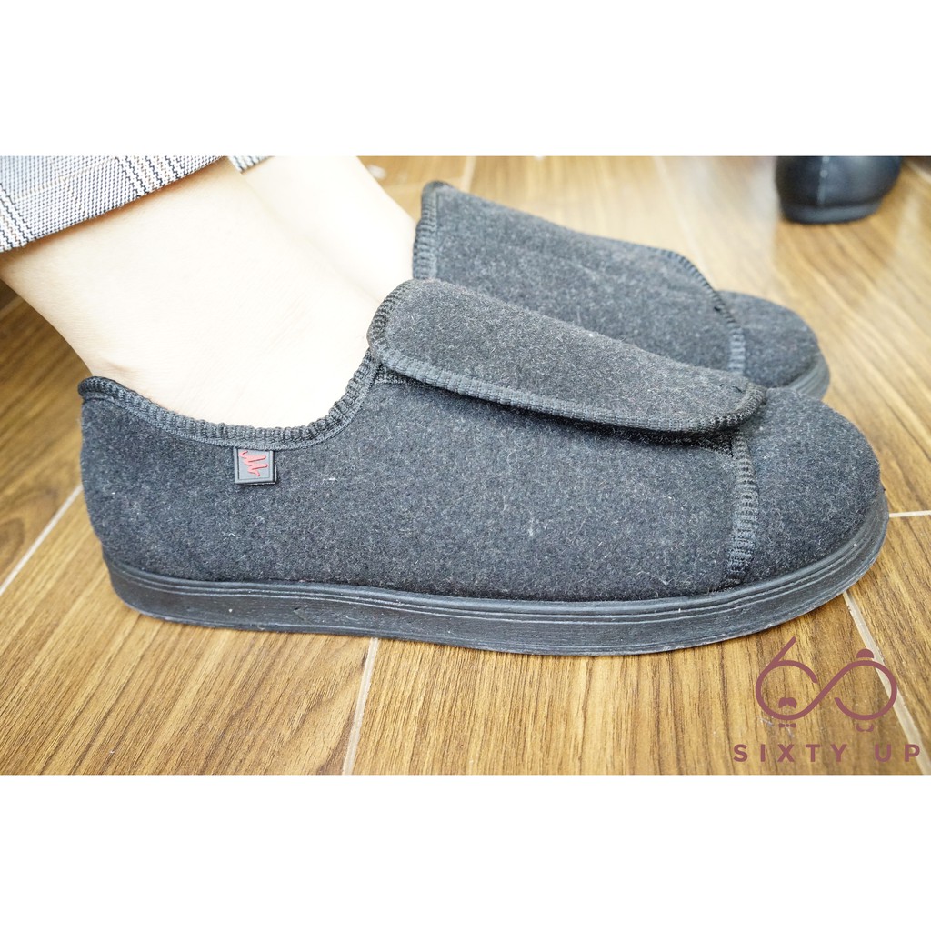 Giày nỉ bông cho bà cho mẹ - Giày trung niên cao tuổi G015