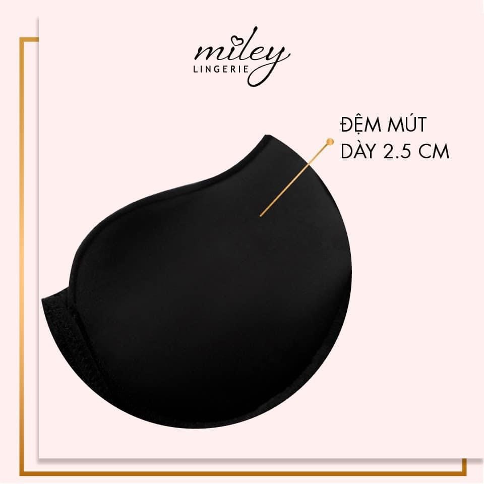 Áo Ngực Nâng Vừa Lưng Phối Ren Cánh Bướm Miley Lingerie BRM01104- 09104