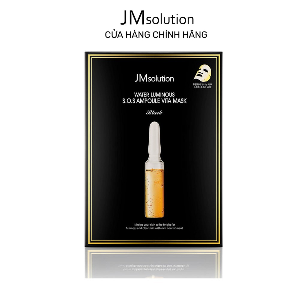 Mặt Nạ Dưỡng Sáng Cấp Ẩm Da Jmsolution S.O.S Ampoule Vita Mask Plus 30ml