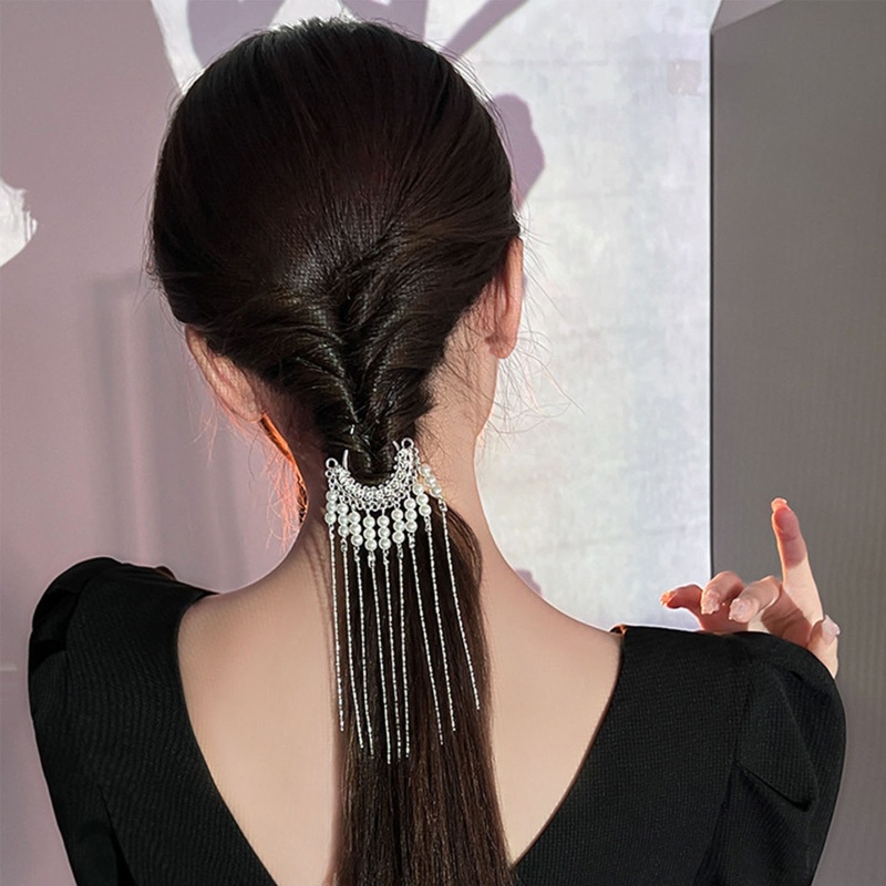 Trâm Cài Tóc Đính Tua Rua Phong Cách Trung Hoa