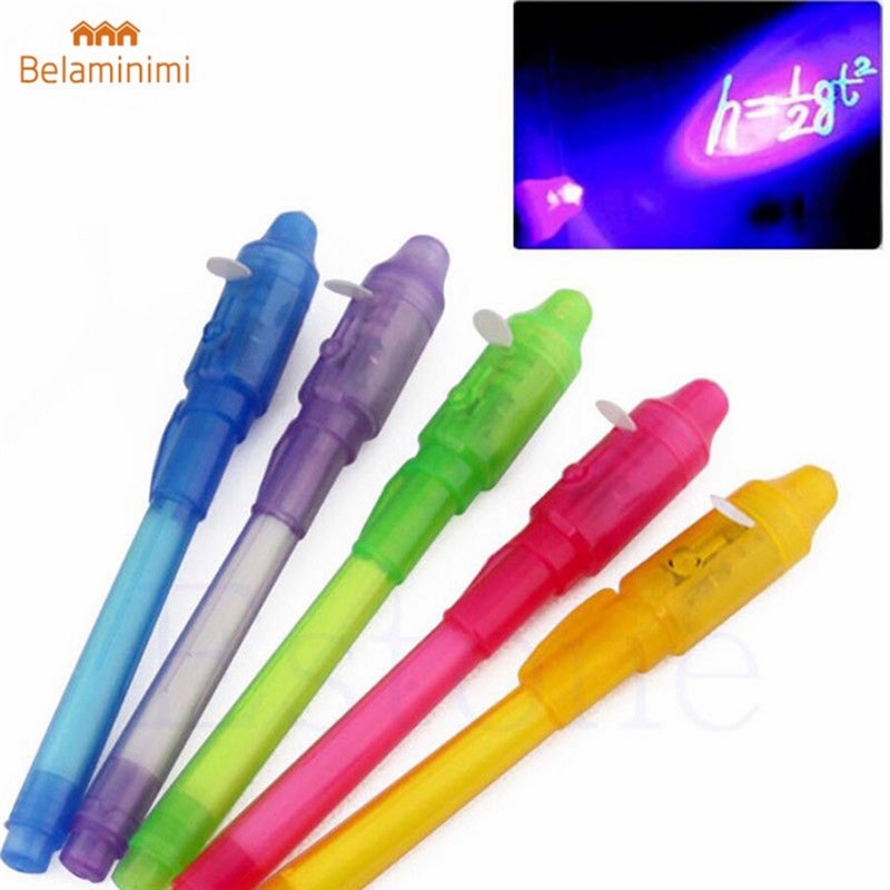 Bút đánh dấu có đèn LED UV