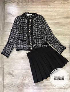 Áo dạ cúc ngọc