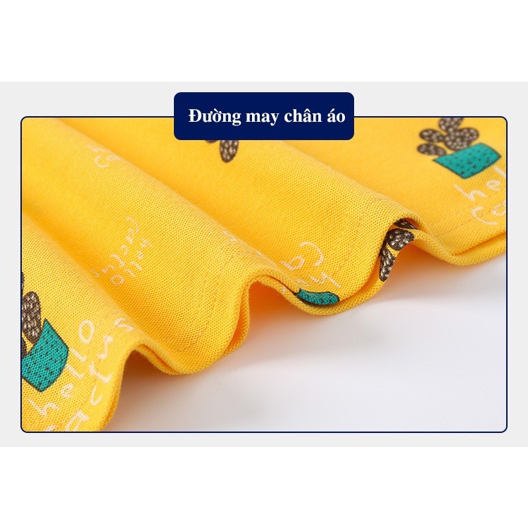 Áo Polo bé trai WELLKIDS  áo có cổ cho bé in hình ngộ nghĩnh QATE 604