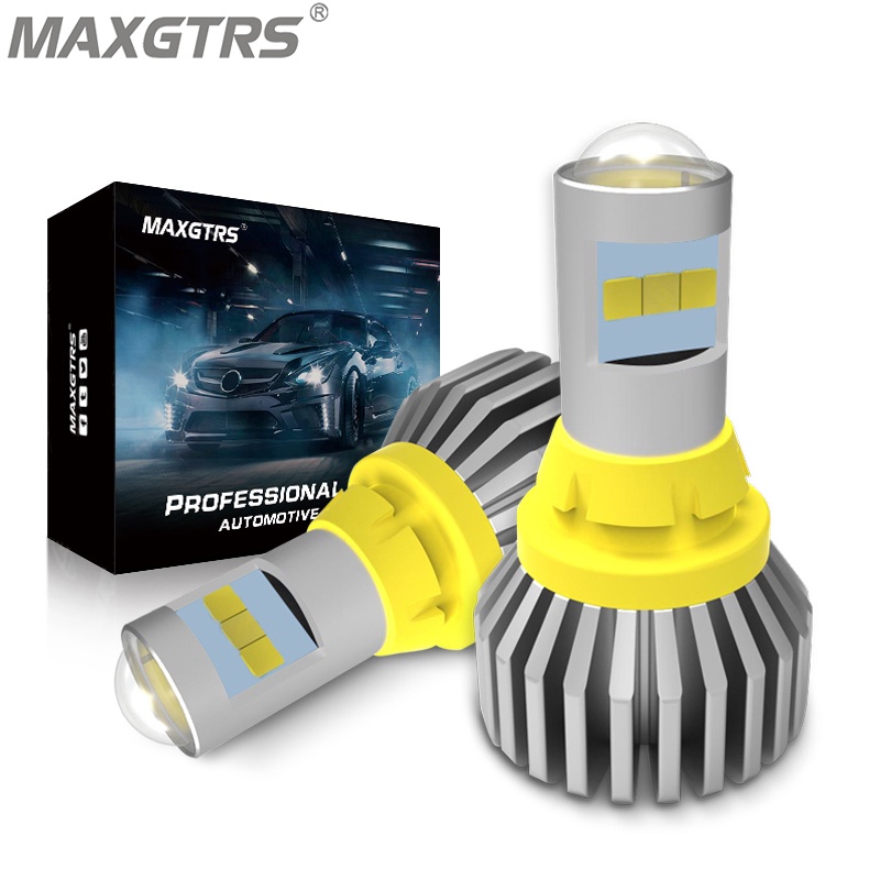 Bóng Đèn Led MAXGTRS 2xT15 W16W 1156 BA15S 7440 W21W T20 Chất Lượng Cao