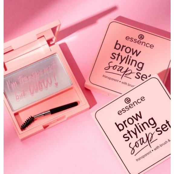 Soáp định hình, cố định tạo kiểu lông mày Essence Brow Styling Soap Set