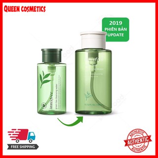 [Mẫu 2019] Nước Tẩy Trang Innisfree Green Tea Cleansing Water 300ml (queen cosmetics)