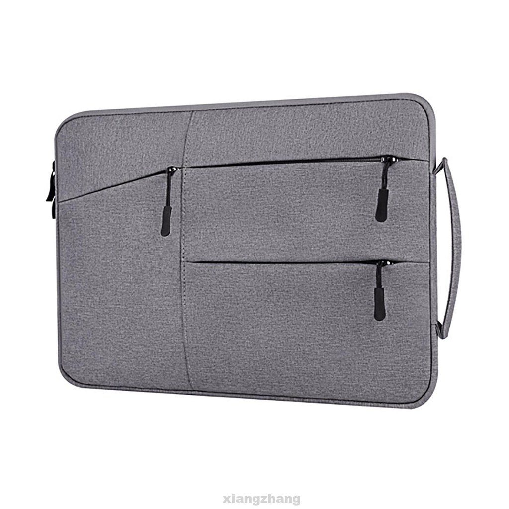 14inch Home Lightweight Oxford Cloth With Handle Large Capacity Double Layer Zipper Closure Portable Carrying Laptop Bag