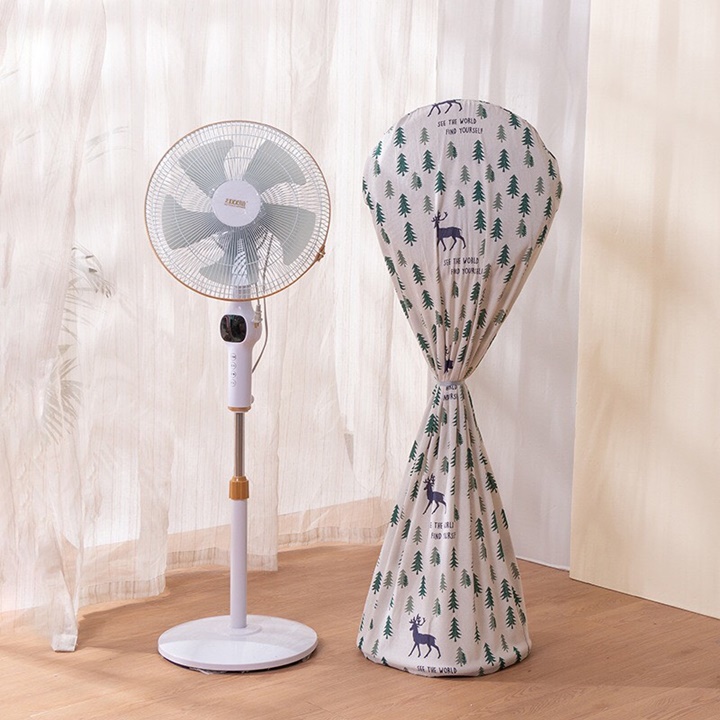 Vỏ bọc trùm quạt cây toàn thân chất liệu PEVA chống bám bụi bám nước mã 70065