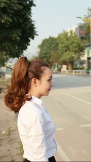 TÓC GIẢ NGOẠM XOĂN LỬNG HÀN QUỐC