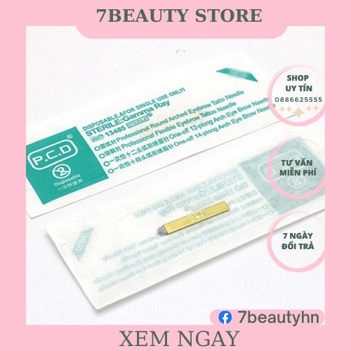 Dao khắc PCD - phun xăm thẩm mỹ