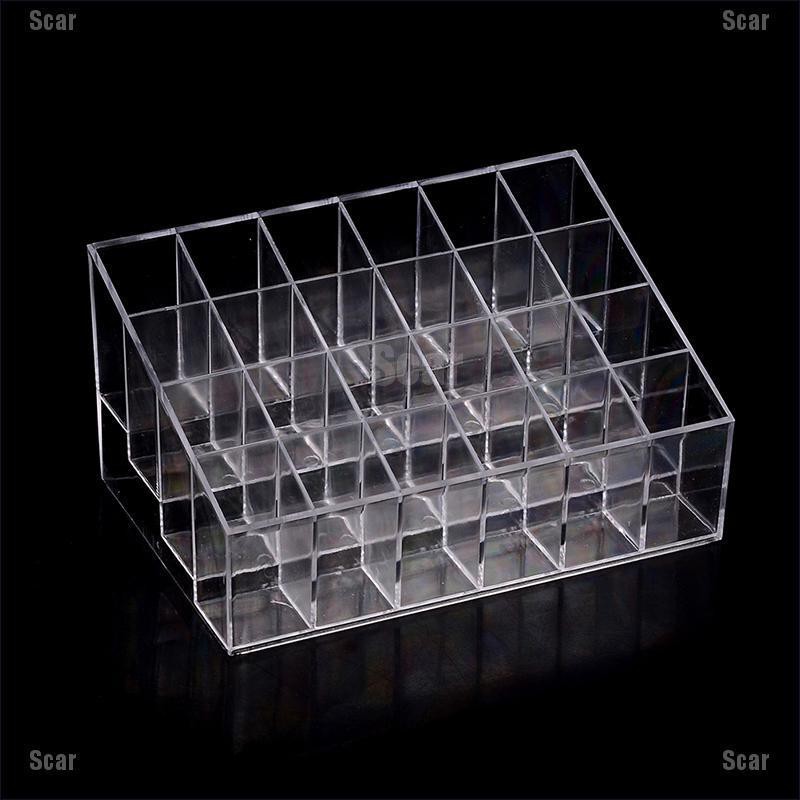 Khay đựng son môi Acrylic 24/36/40 ngăn tiện lợi cao cấp | BigBuy360 - bigbuy360.vn