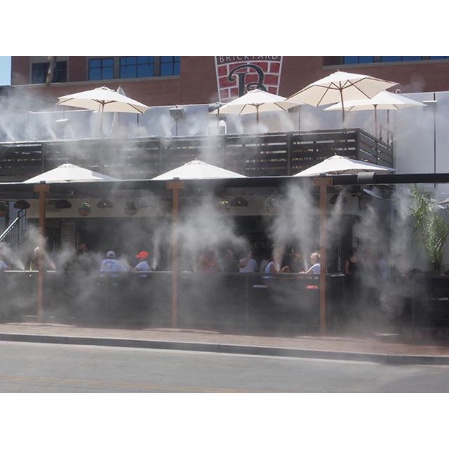 [CÔNG NGHỆ NHẬT BẢN] Máy phun sương làm mát, cấp ẩm ngoài trời, nhà nấm KAZUMA AT-2025