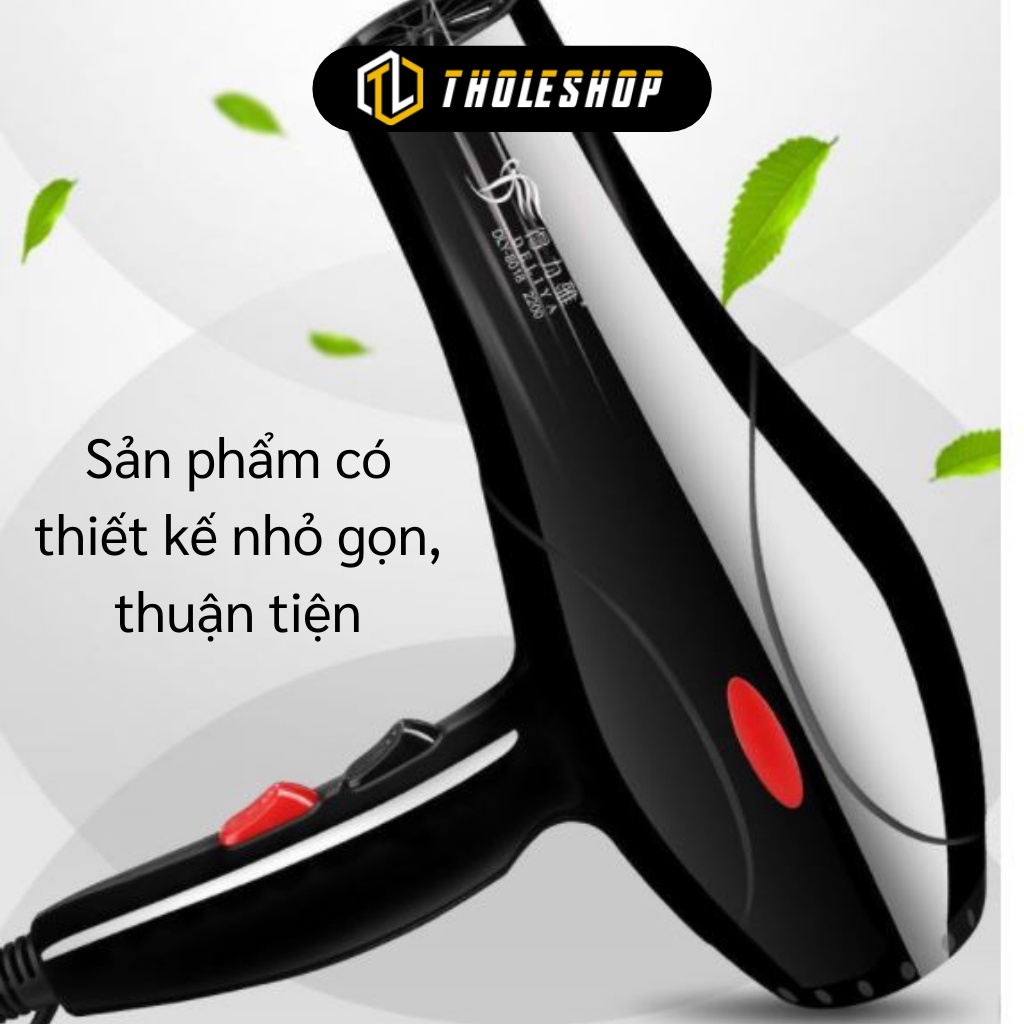Máy Sấy Tóc - Máy Sấy Tạo Kiểu Tóc Deliya DLY-8018-2200W Kèm 5 Phụ Kiện 9356