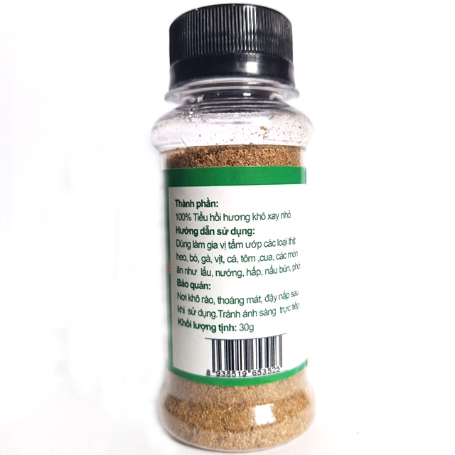 Bột Tiểu Hồi Hương Tgfoods Hũ 30g, Gia Vị Không Thể Thiếu Cho Món Phở Bò