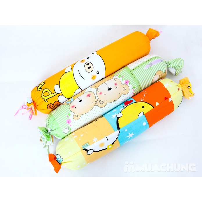 Vỏ gối ôm Cotton Poly Kichemo Nhiều Hoạ Tiết Ngộ Nghĩnh