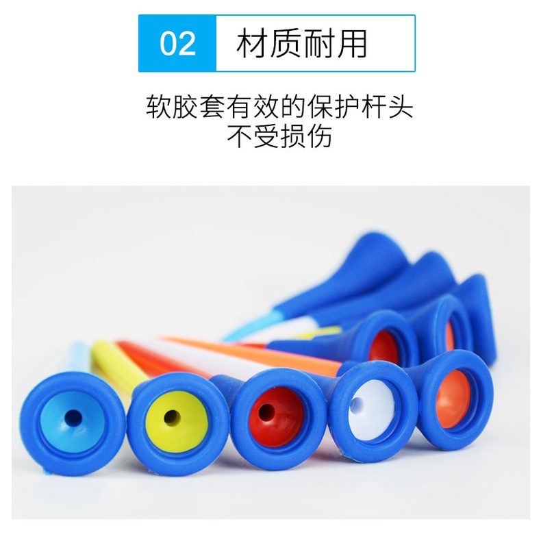 Tee golf nhựa - Ti nhựa đỡ bóng golf - Tee nhựa nhiều kích thước