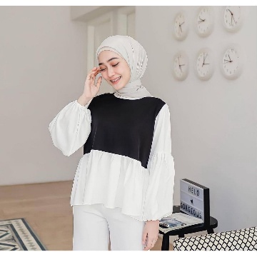 Áo Blouse Đơn Sắc | Áo Sơ Mi Hitz Nhập Khẩu / Hàn Quốc Áo Tuổi Teen QL932