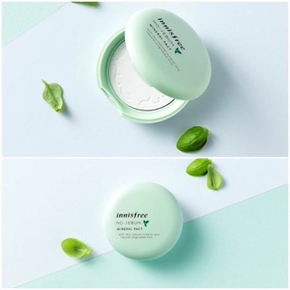 Phấn nén kiềm dầu Innisfree No Sebum Mineral Pact
