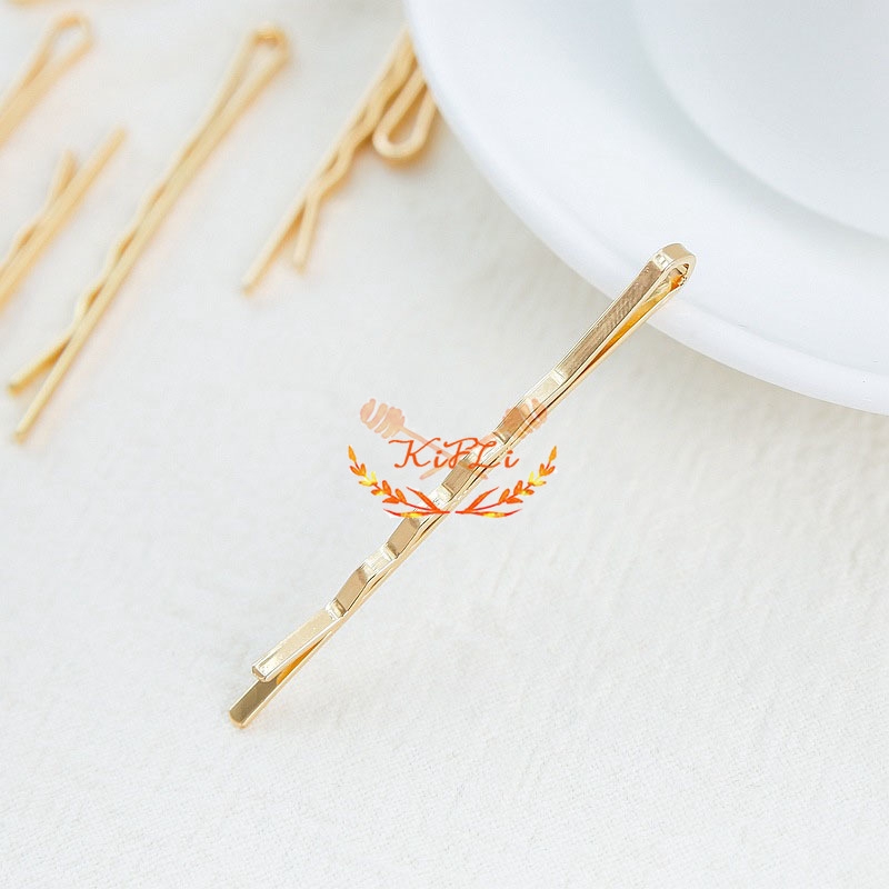 Châm cài tóc thời trang màu vàng DIY cho phái nữ