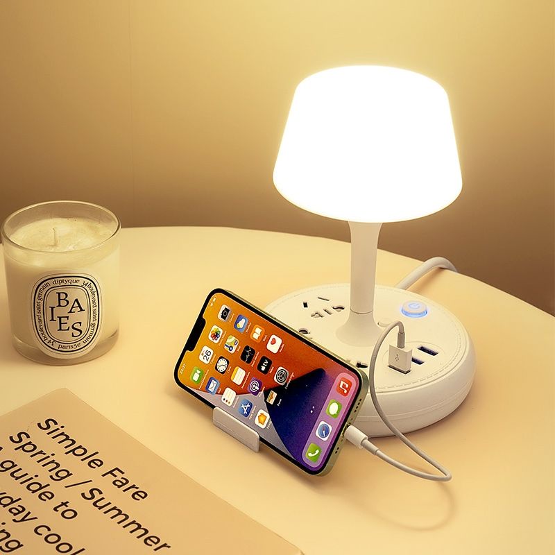Đèn ngủ điều khiển từ xa cắm vào đầu giường phòng bảo vệ mắt cho em bé bú sữa mẹ bàn hộ gia đình